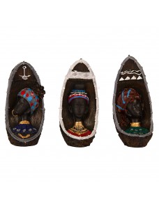 African Lady Figurines